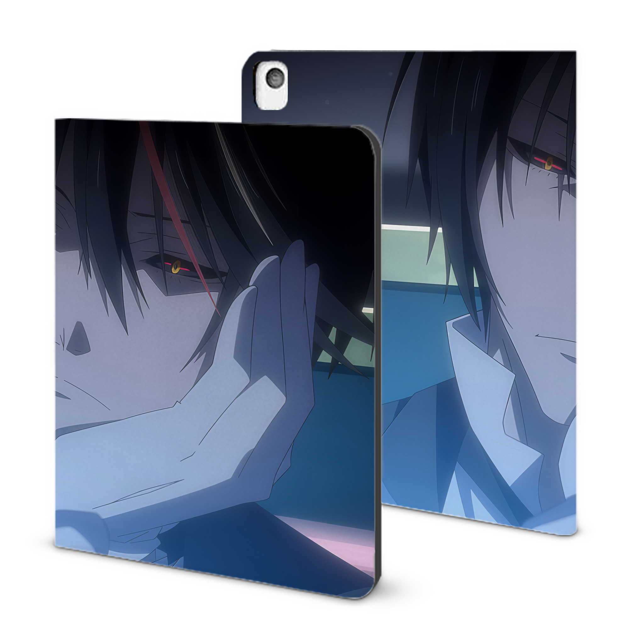 （画像用） 転スラ Regarding Reincarnated to Slime IPadケース ペンホルダー付き ブックスタイルデザイン
